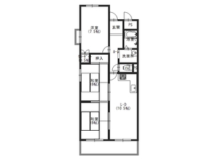 メゾン水無瀬4号棟313（間取り）.JPG